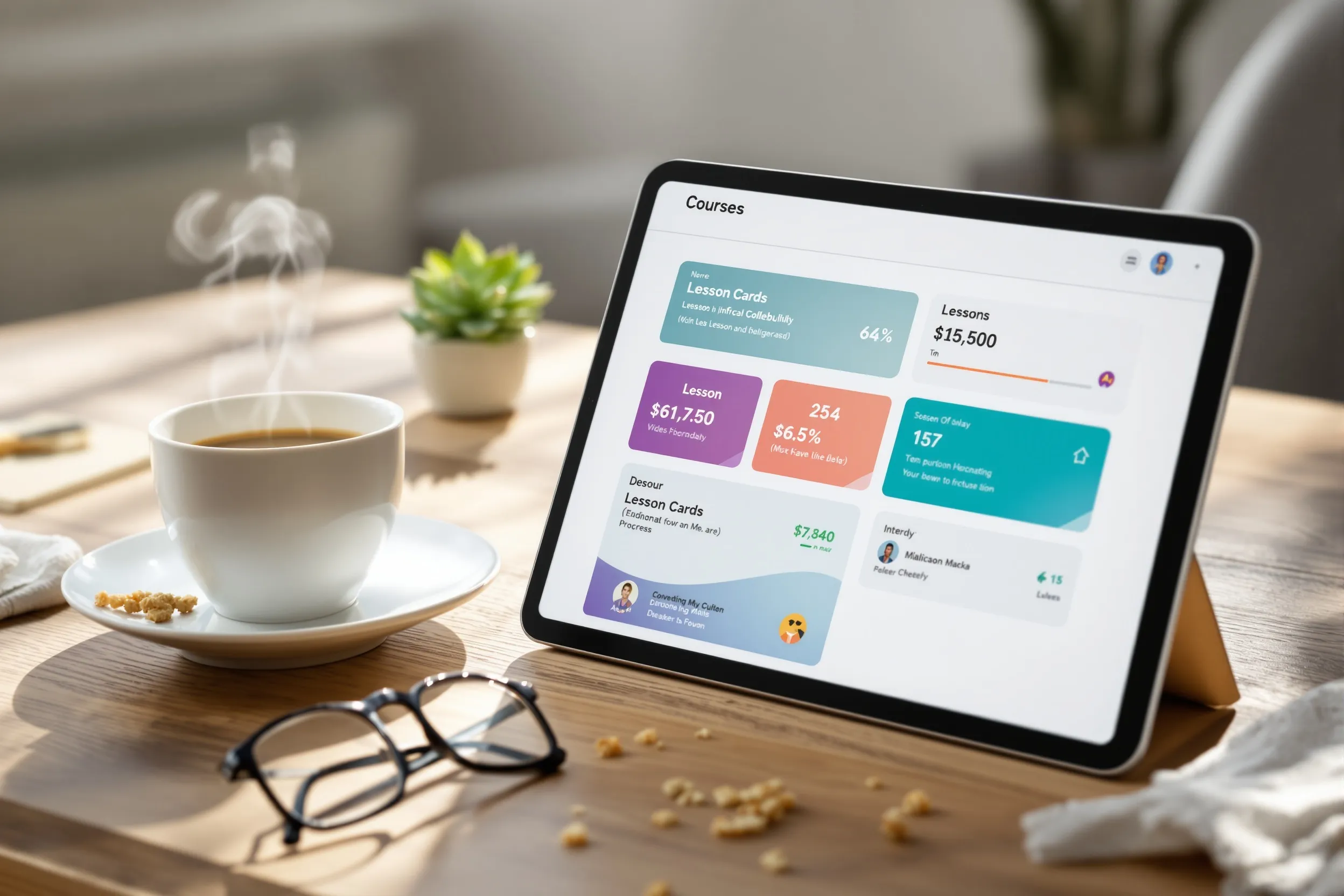 Kursvorschau auf einem Tablet – einfach und verständlich lernen