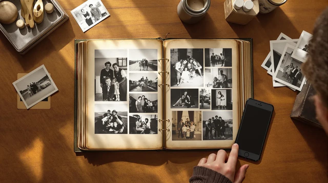 Alte Fotos digitalisieren: Erinnerungen sichern und teilen