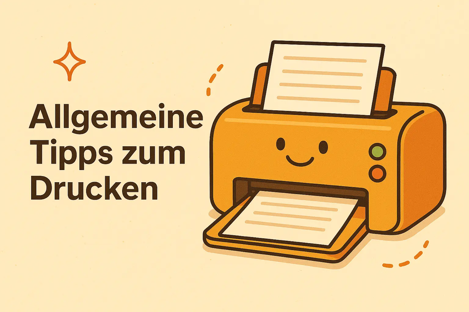 Allgemeine Tipps zum Drucken