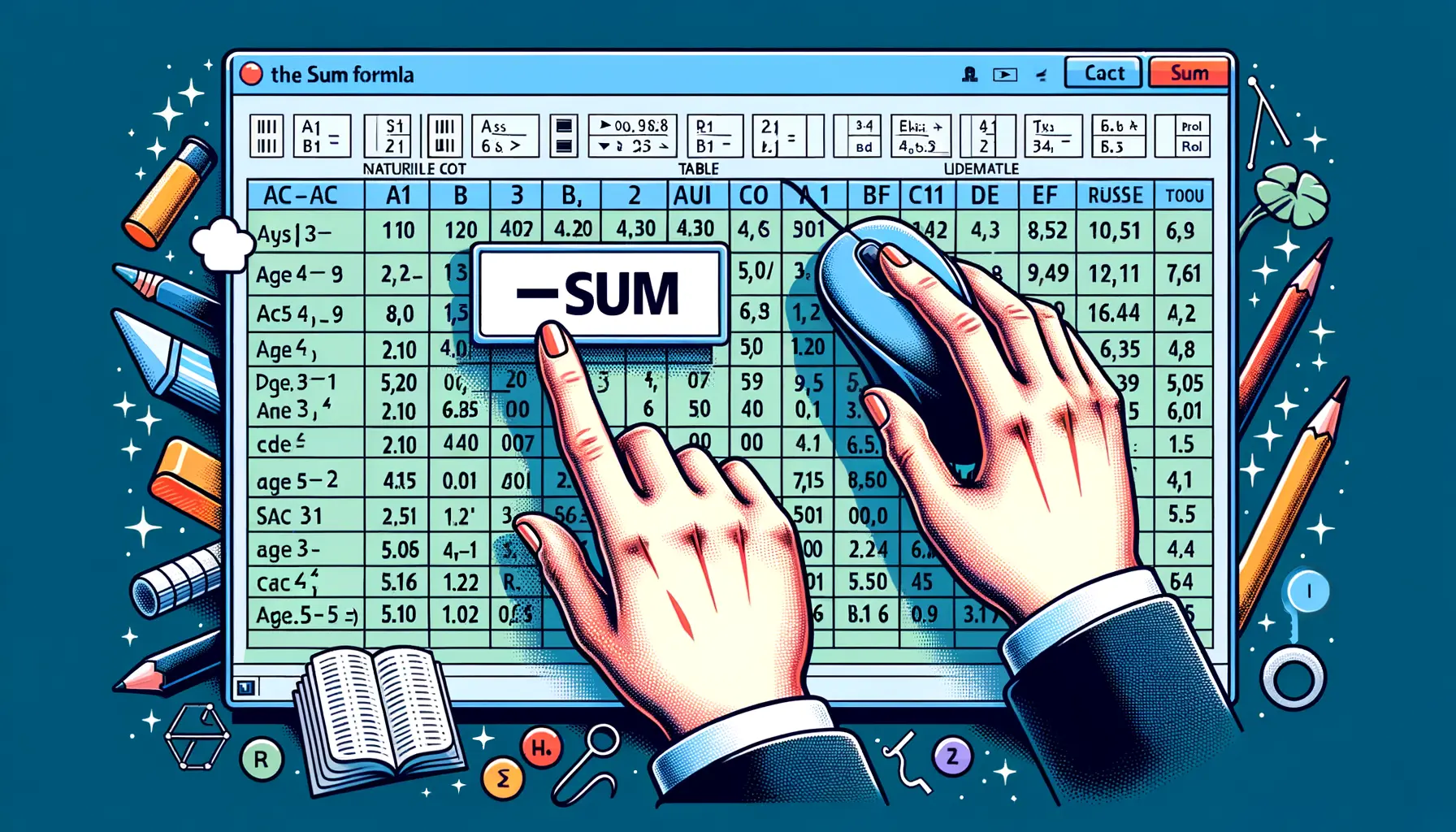 Summformel in Excel richtig anwenden: So einfach geht's!