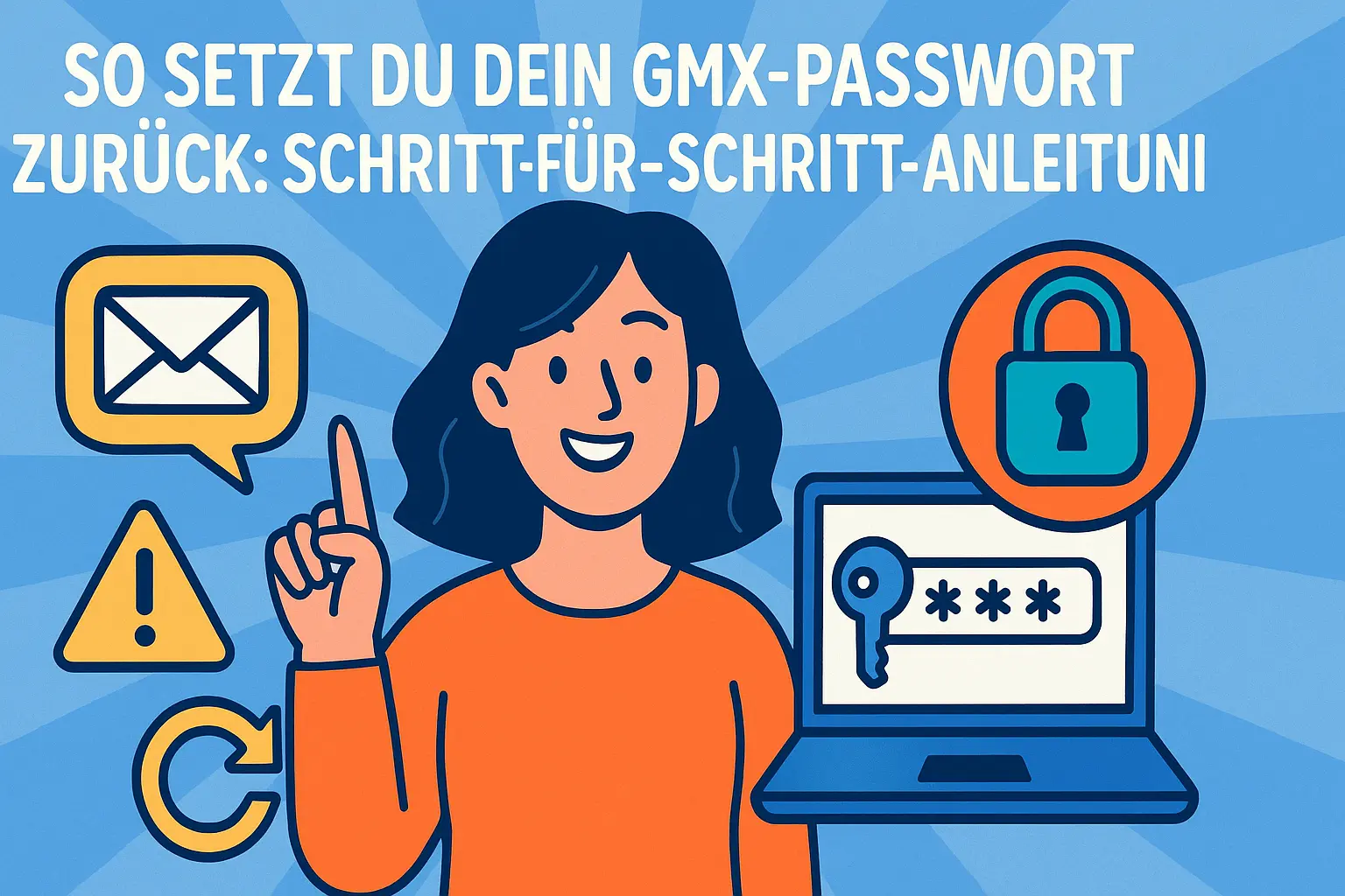 So setzt du dein GMX-Passwort zurück: Schritt-für-Schritt-Anleitung
