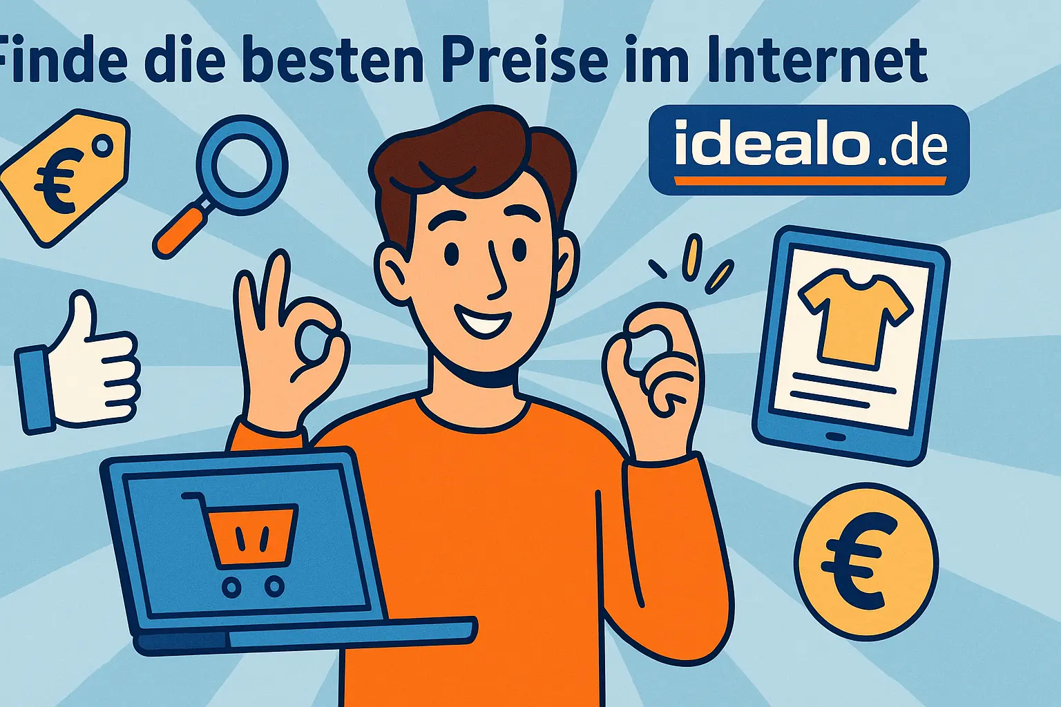 Finde die besten Preise im Internet mit idealo.de