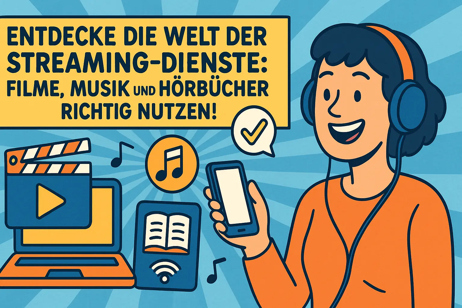 Entdecke die Welt der Streaming-Dienste: Filme, Musik und Hörbücher richtig nutzen!