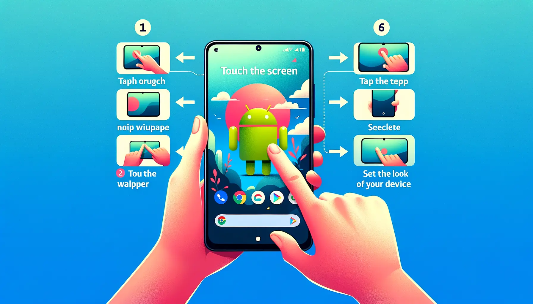 Ändere das Hintergrundbild Deines Android-Geräts einfach und schnell