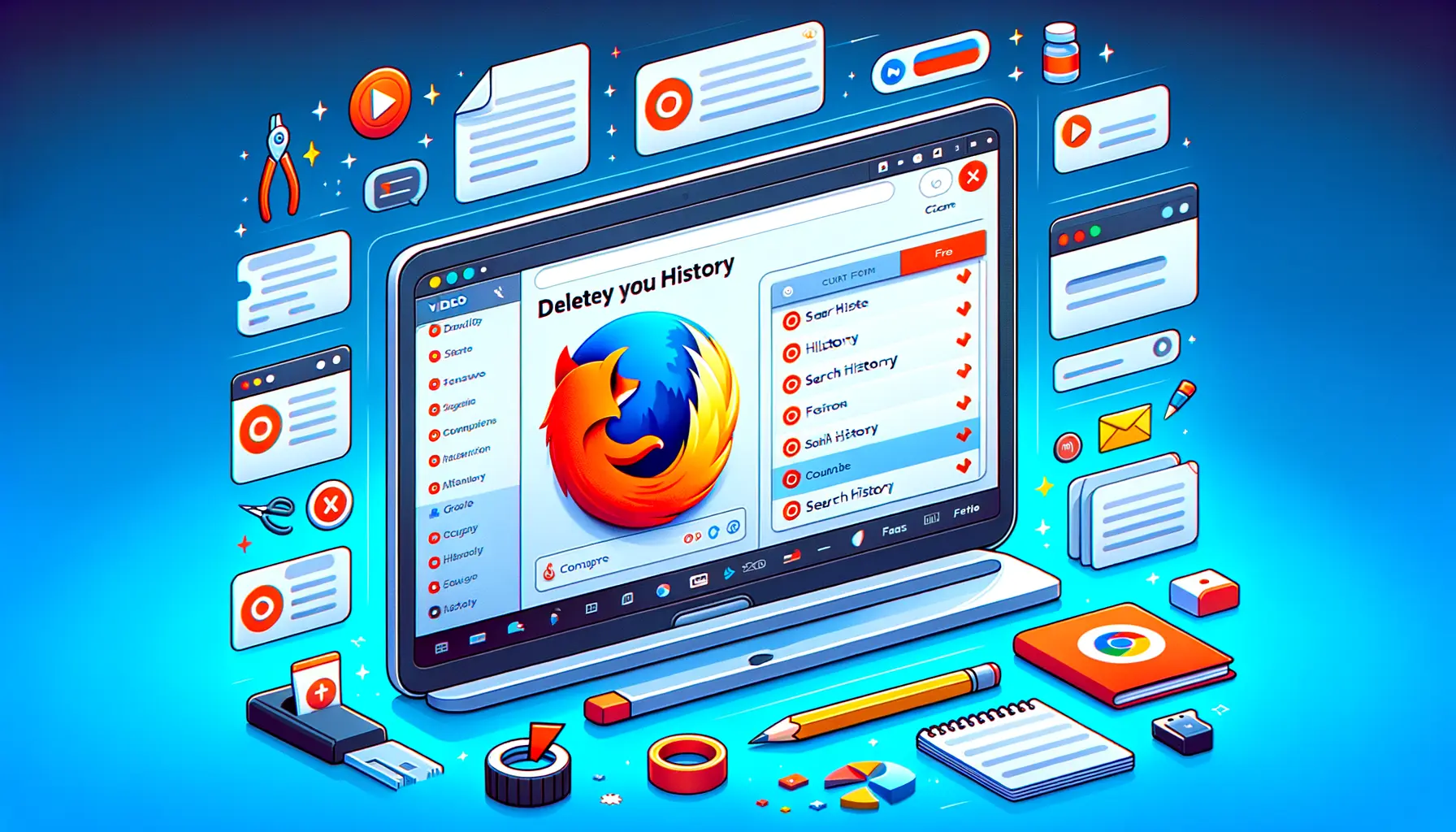 So löschst du die Chronik in Firefox Schritt für Schritt
