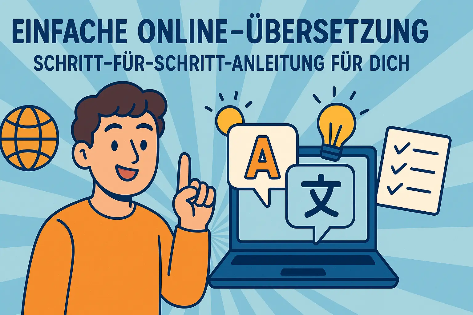 Einfache Online-Übersetzung: Schritt-für-Schritt-Anleitung für dich