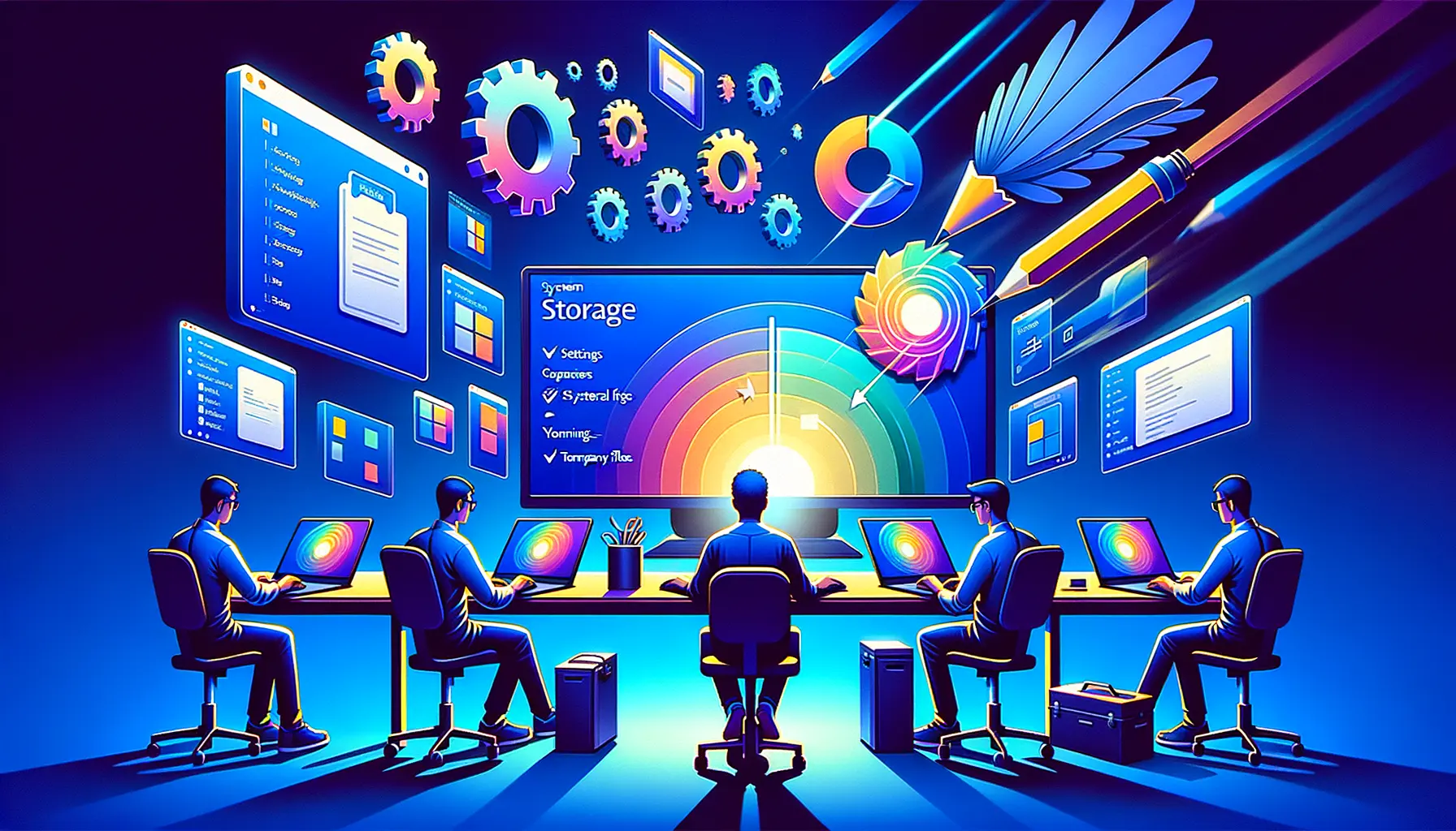 Überprüfe den Speicherplatz auf deinem Windows 11 Computer