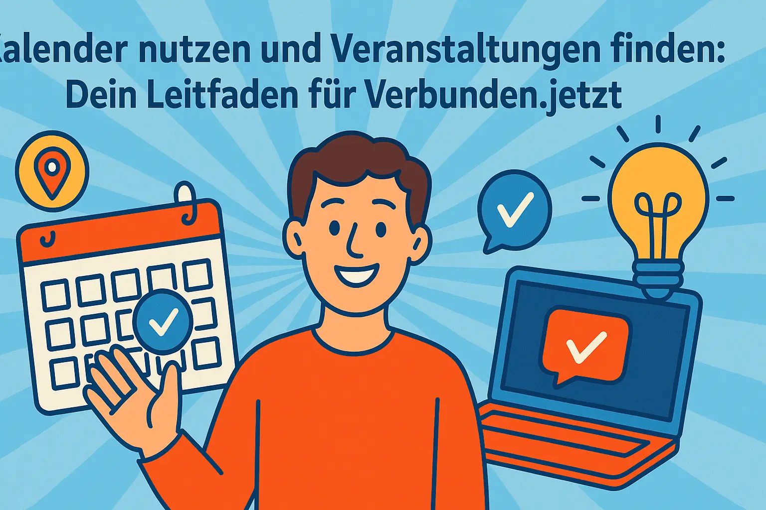 Kalender nutzen und Veranstaltungen finden: Dein Leitfaden für Verbunden.jetzt