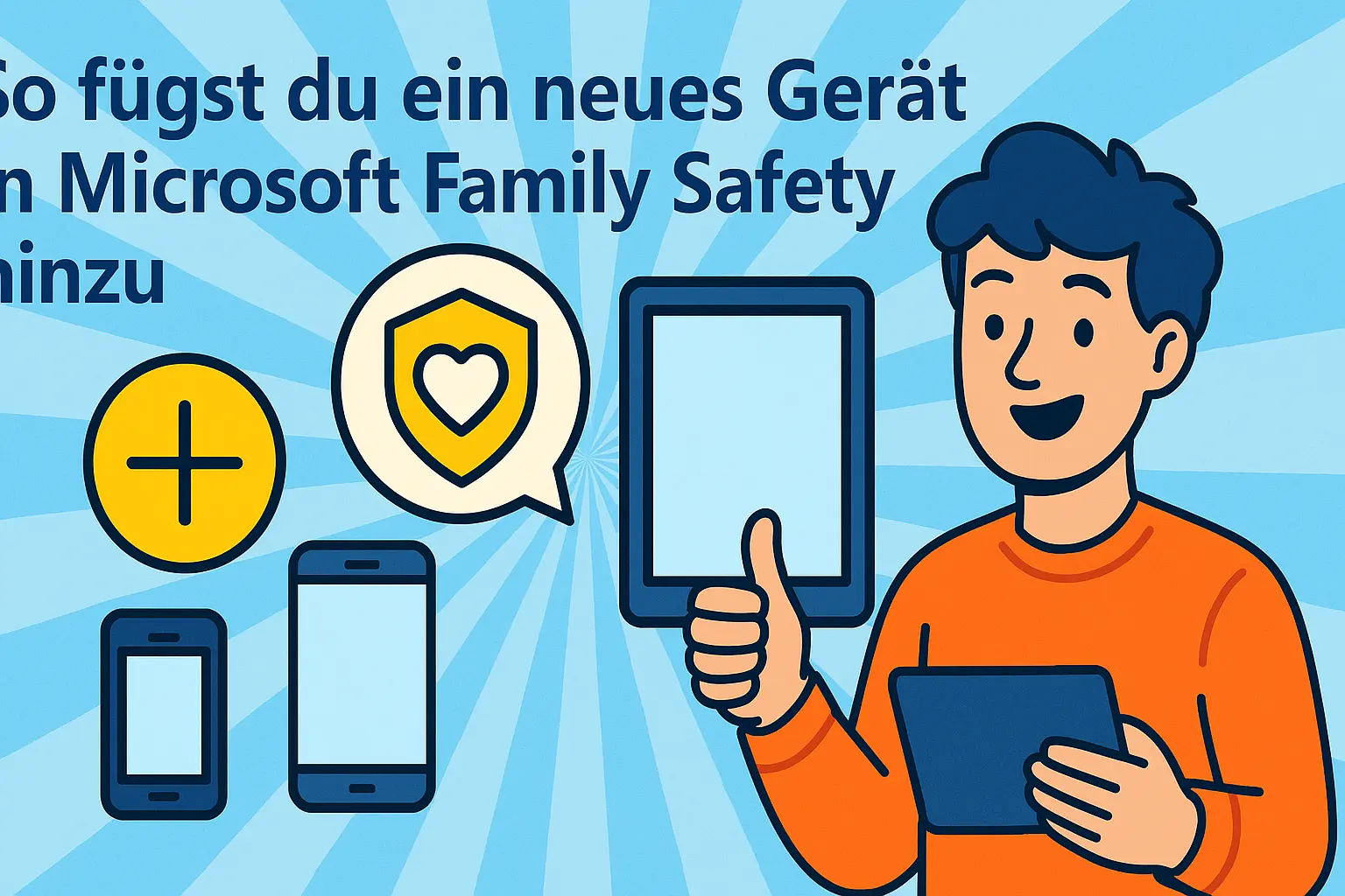 So fügst du ein neues Gerät in Microsoft Family Safety hinzu
