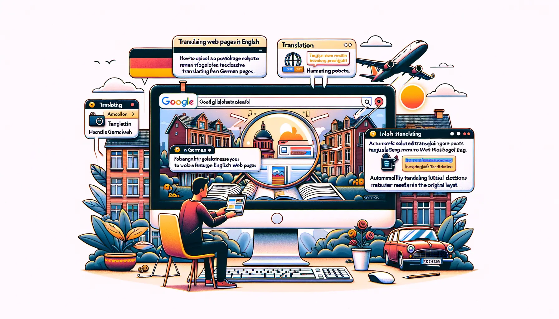 So übersetzt du Webseiten einfach ins Deutsche