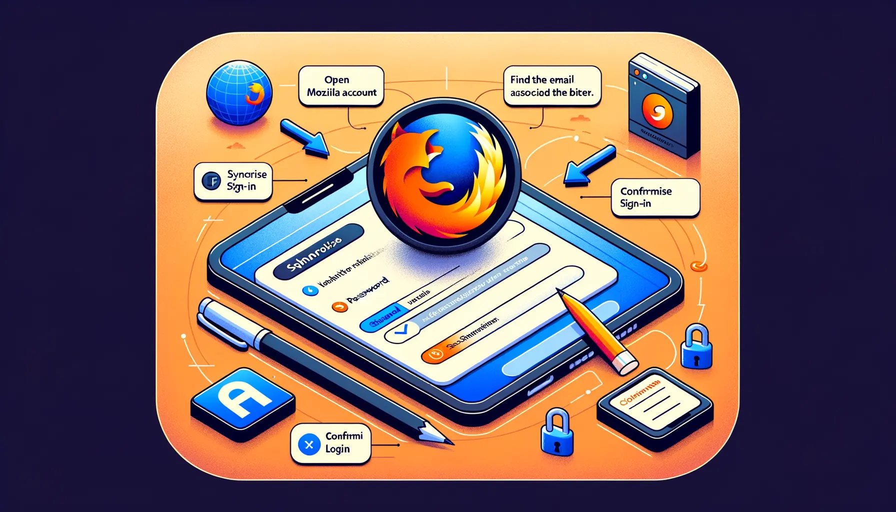 So meldest du dich in deinem Mozilla Konto an