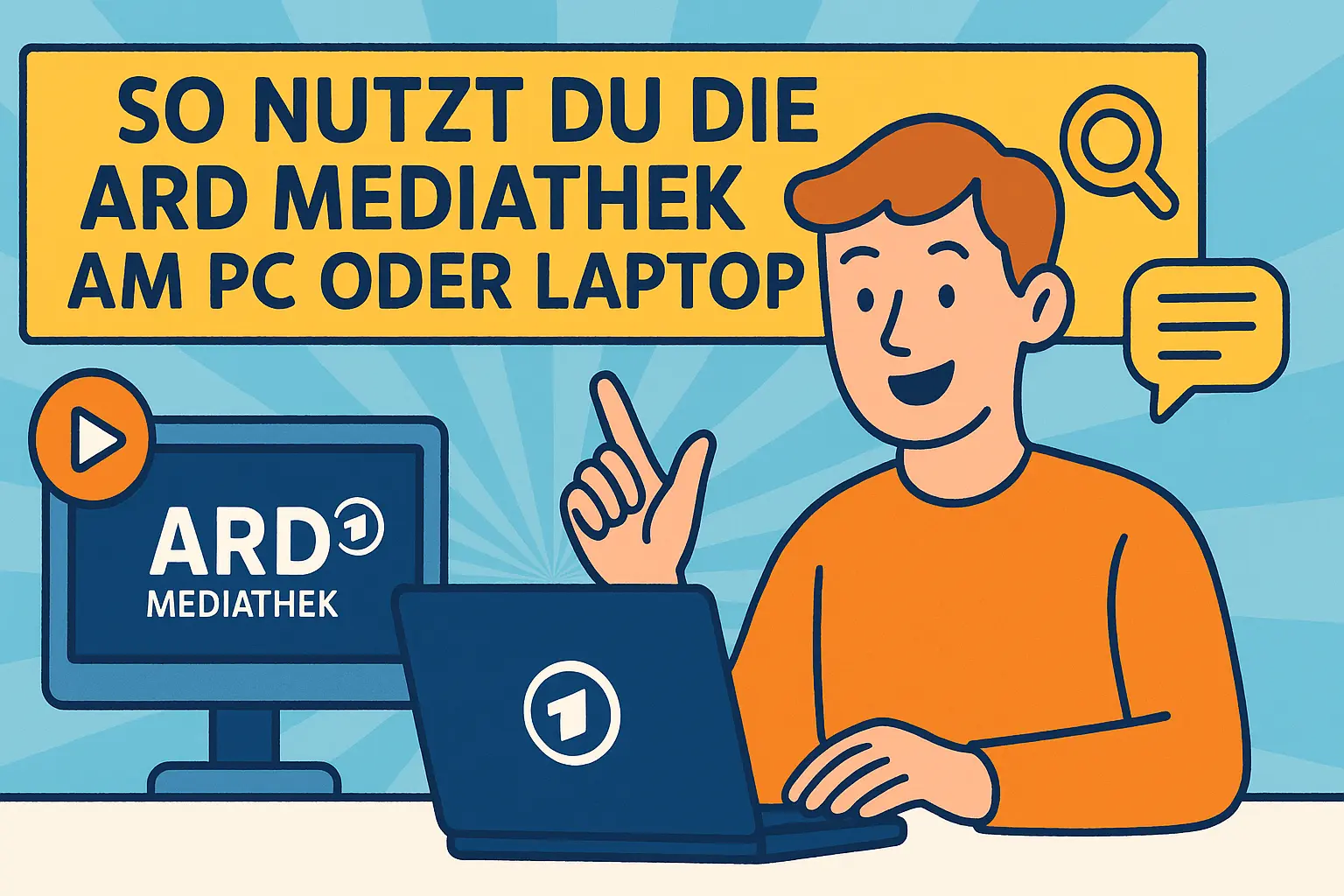 So nutzt du die ARD Mediathek am PC oder Laptop