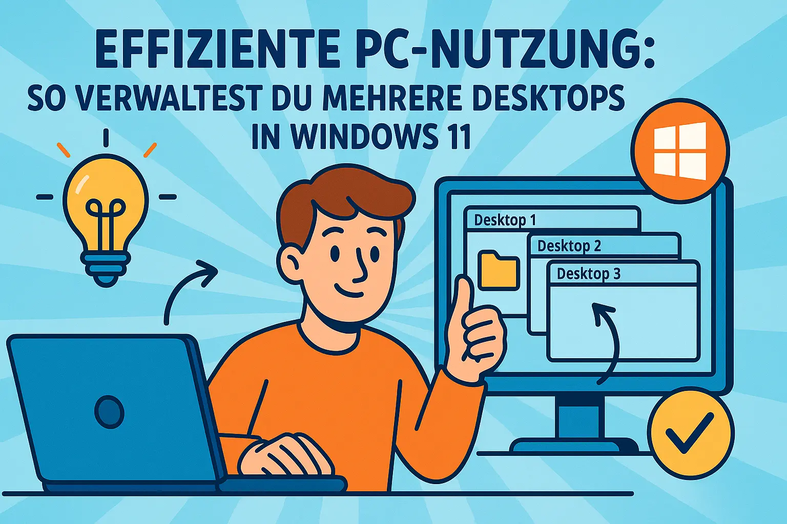 Effiziente PC-Nutzung: So verwaltest du mehrere Desktops in Windows 11