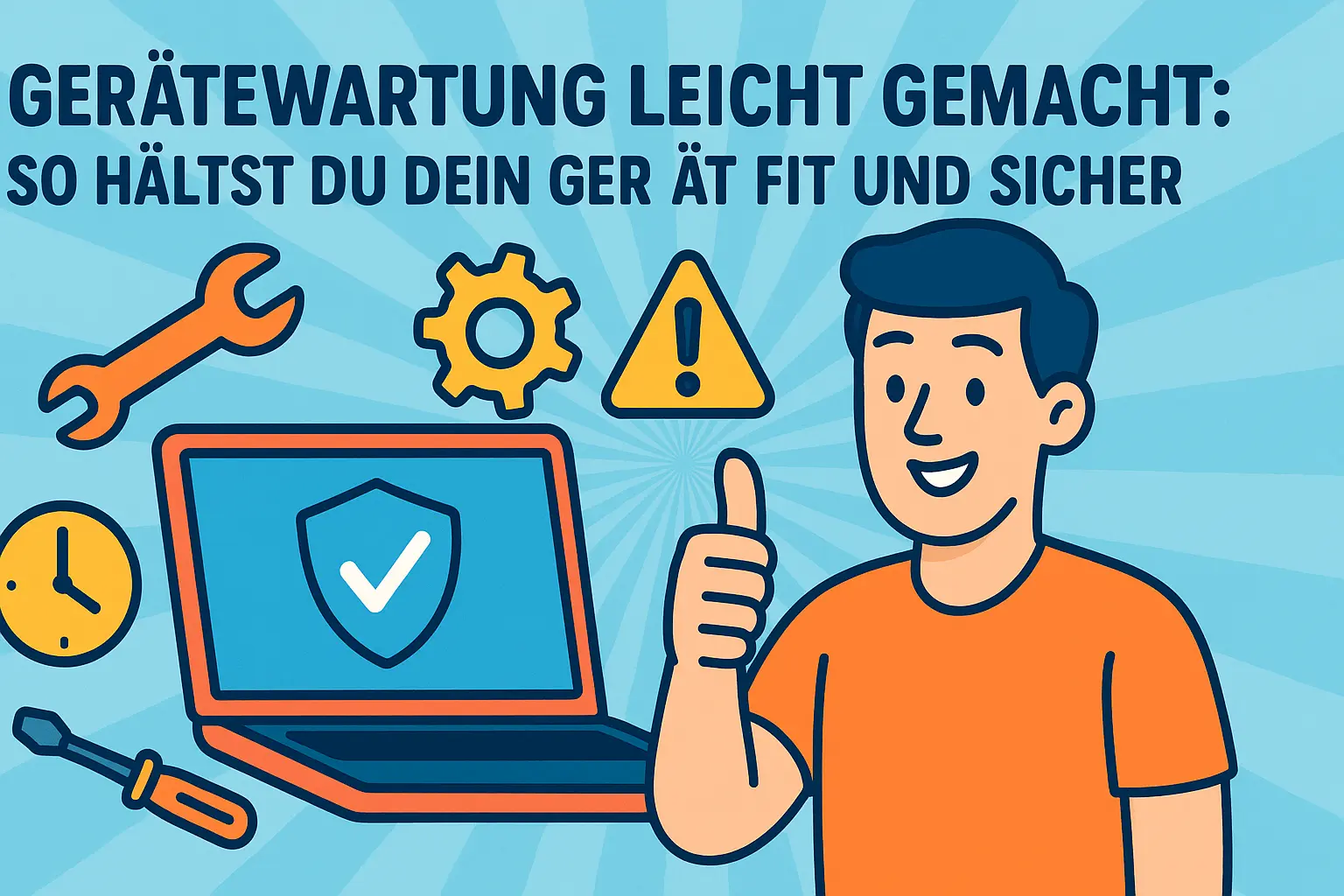 Gerätewartung leicht gemacht: So hältst du dein Gerät fit und sicher