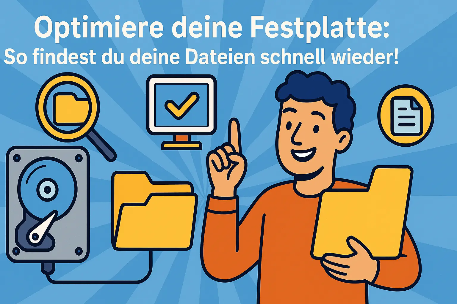 Optimiere deine Festplatte: So findest du deine Dateien schnell wieder!