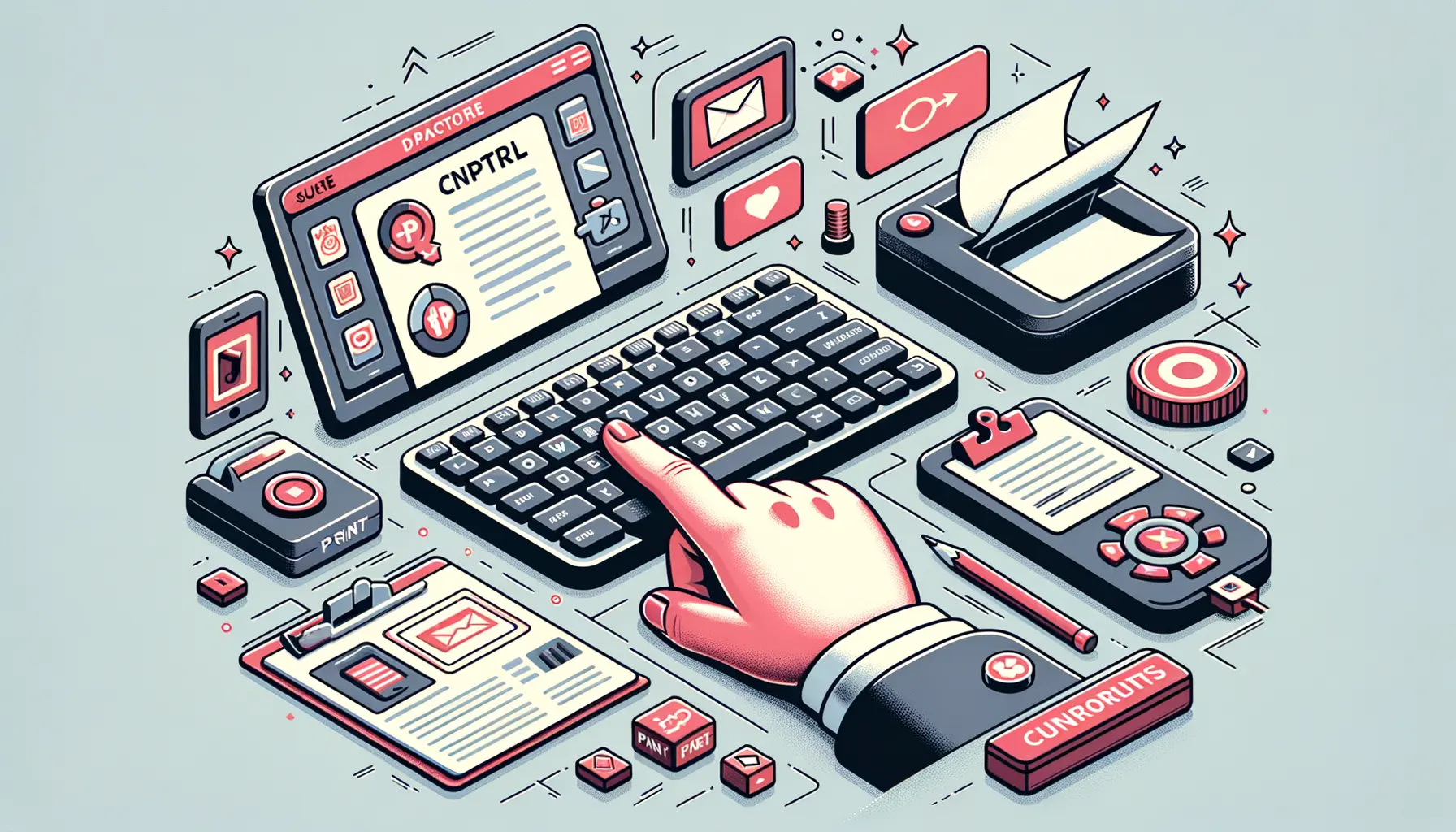 Schnell und einfach drucken mit der Tastenkombination STRG + P