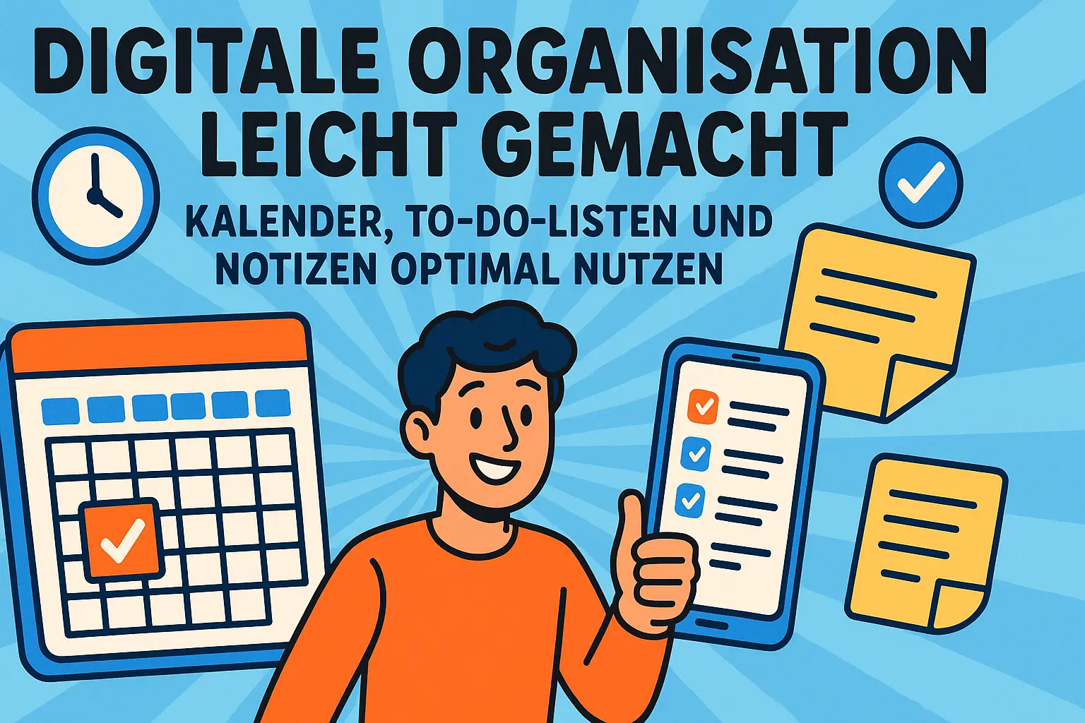 Digitale Organisation leicht gemacht: Kalender, To-Do-Listen und Notizen optimal nutzen
