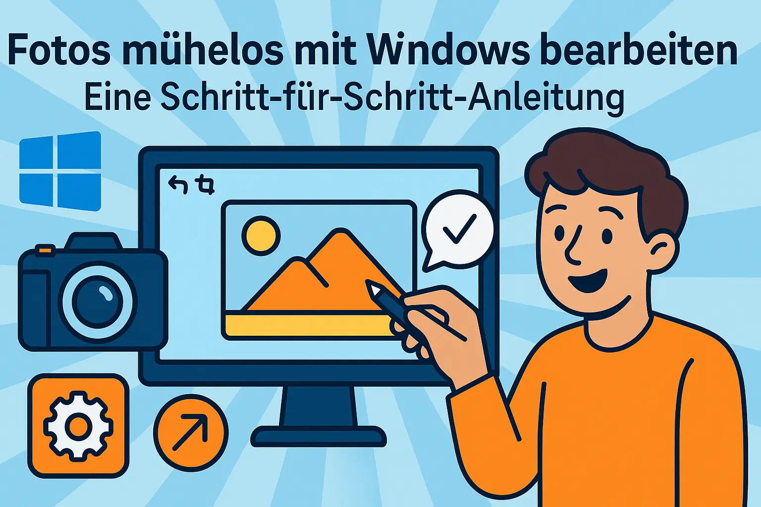 Fotos mühelos mit Windows bearbeiten: Eine Schritt-für-Schritt-Anleitung