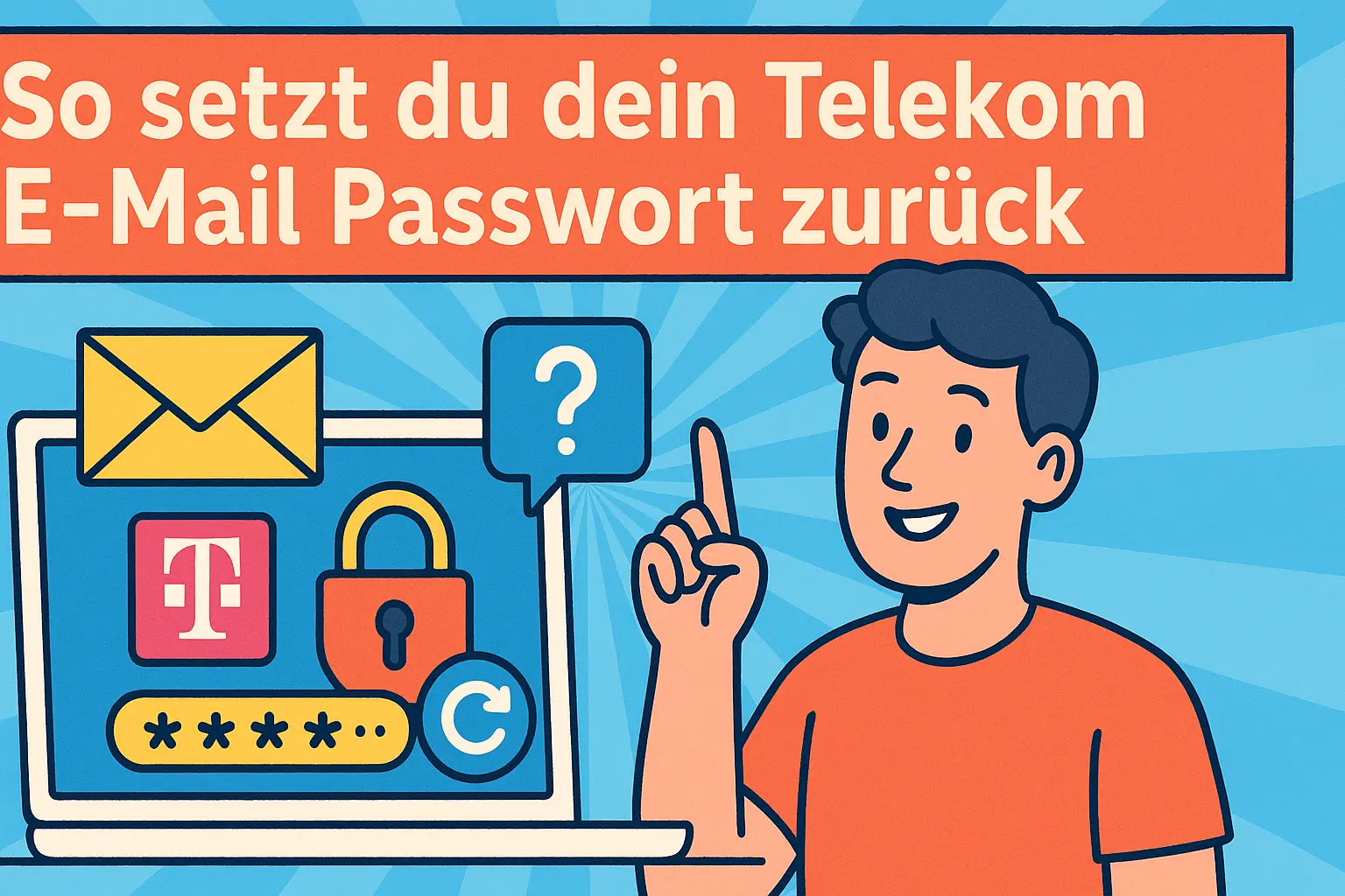 So setzt du dein Telekom E-Mail Passwort zurück