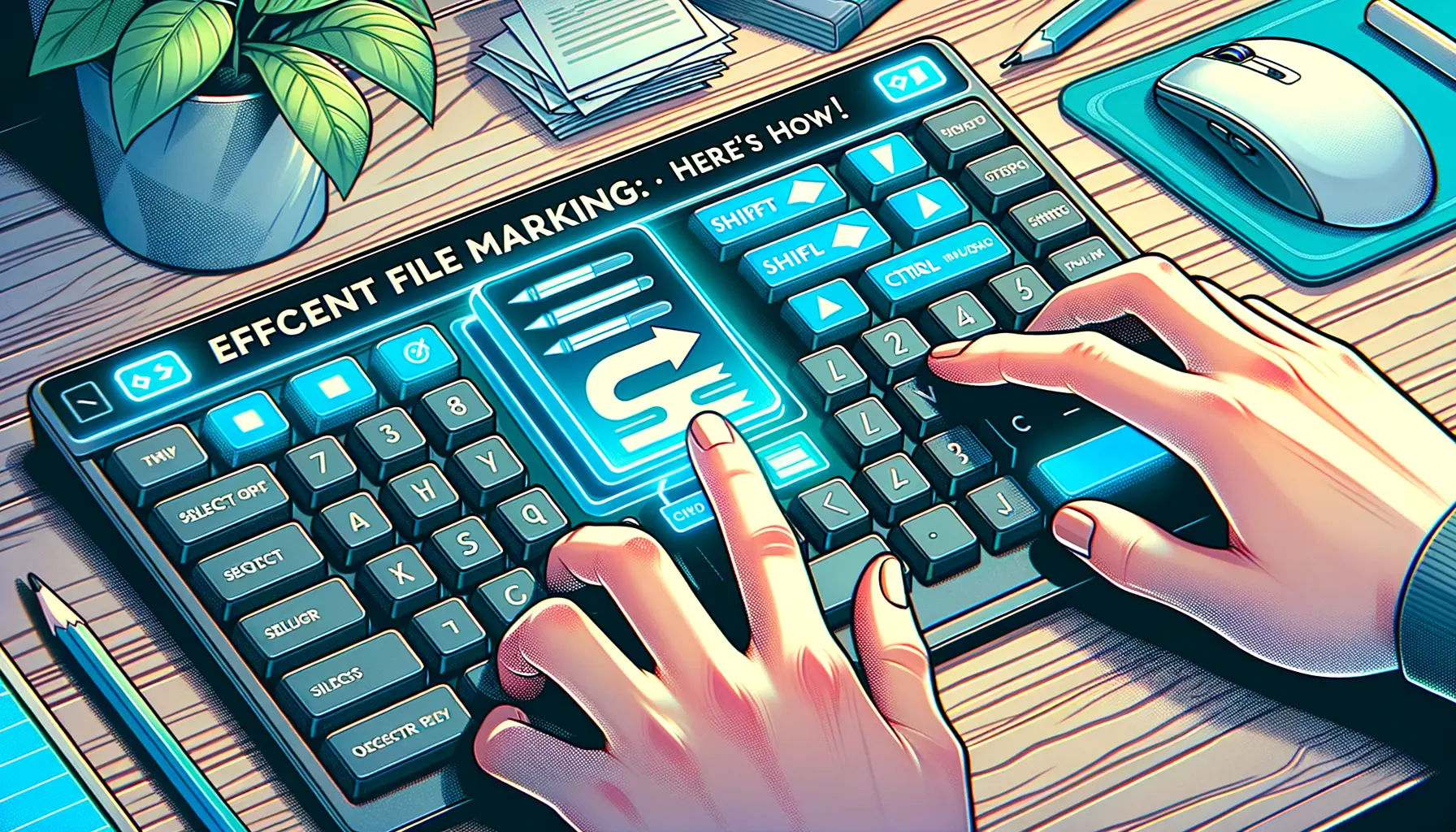 Effizient Dateien markieren: So geht's!