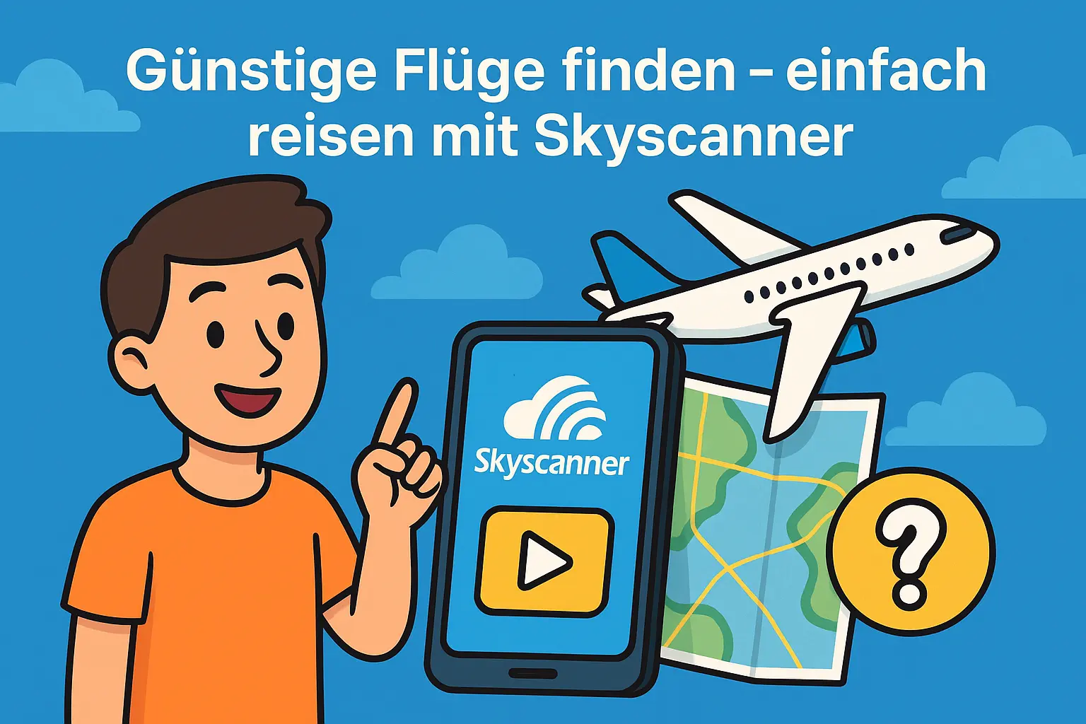 Günstige Flüge finden – einfach reisen mit Skyscanner
