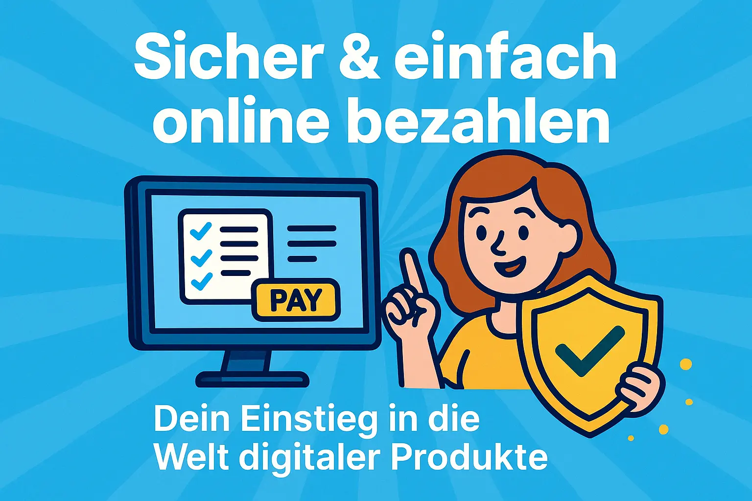 Sicher & einfach online bezahlen – Dein Einstieg in die Welt digitaler Produkte