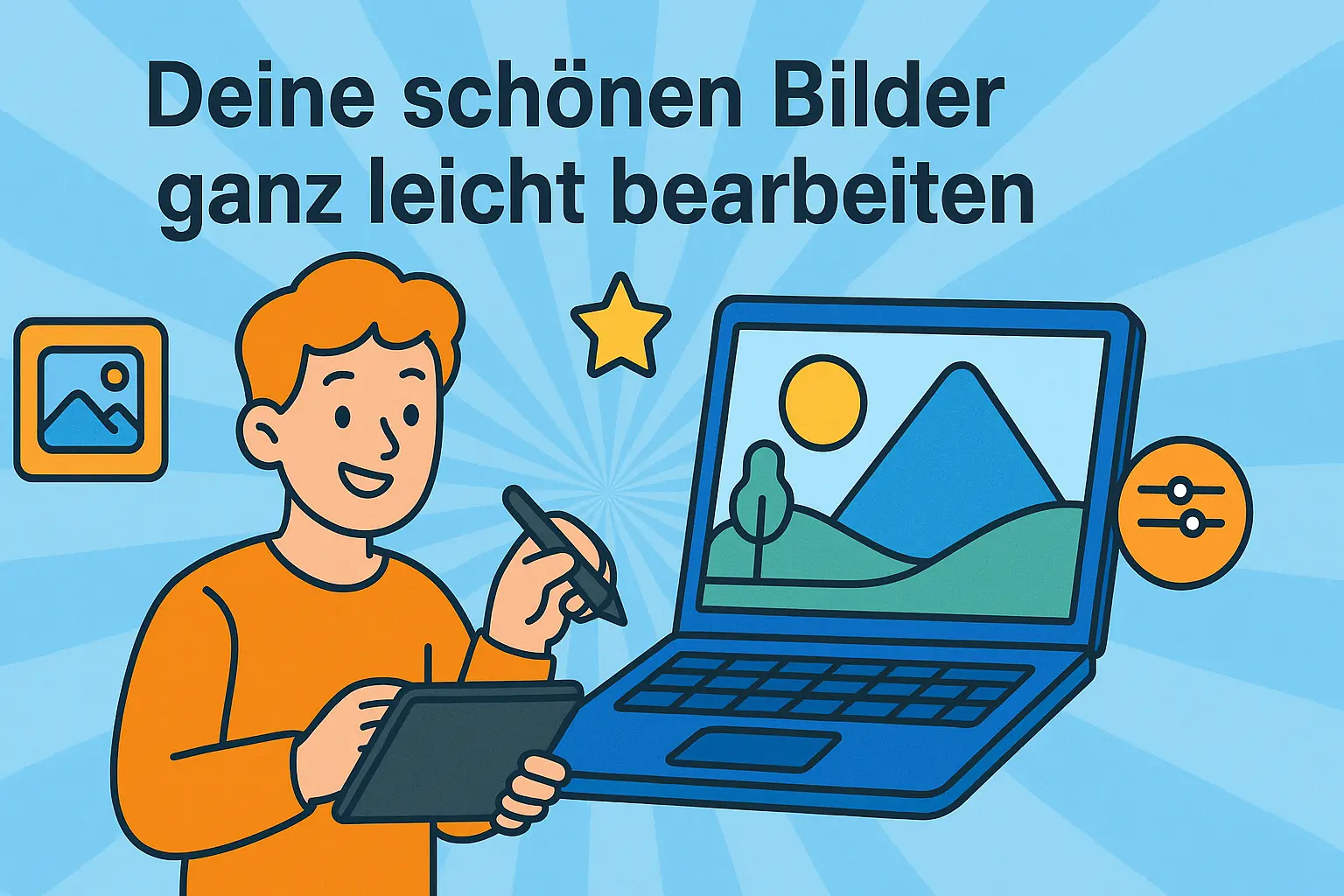 Deine schönen Bilder ganz leicht bearbeiten
