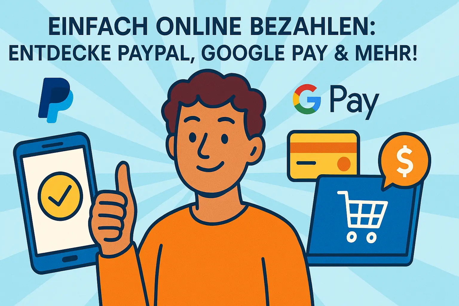 Einfach Online Bezahlen: Entdecke PayPal, Google Pay & mehr!
