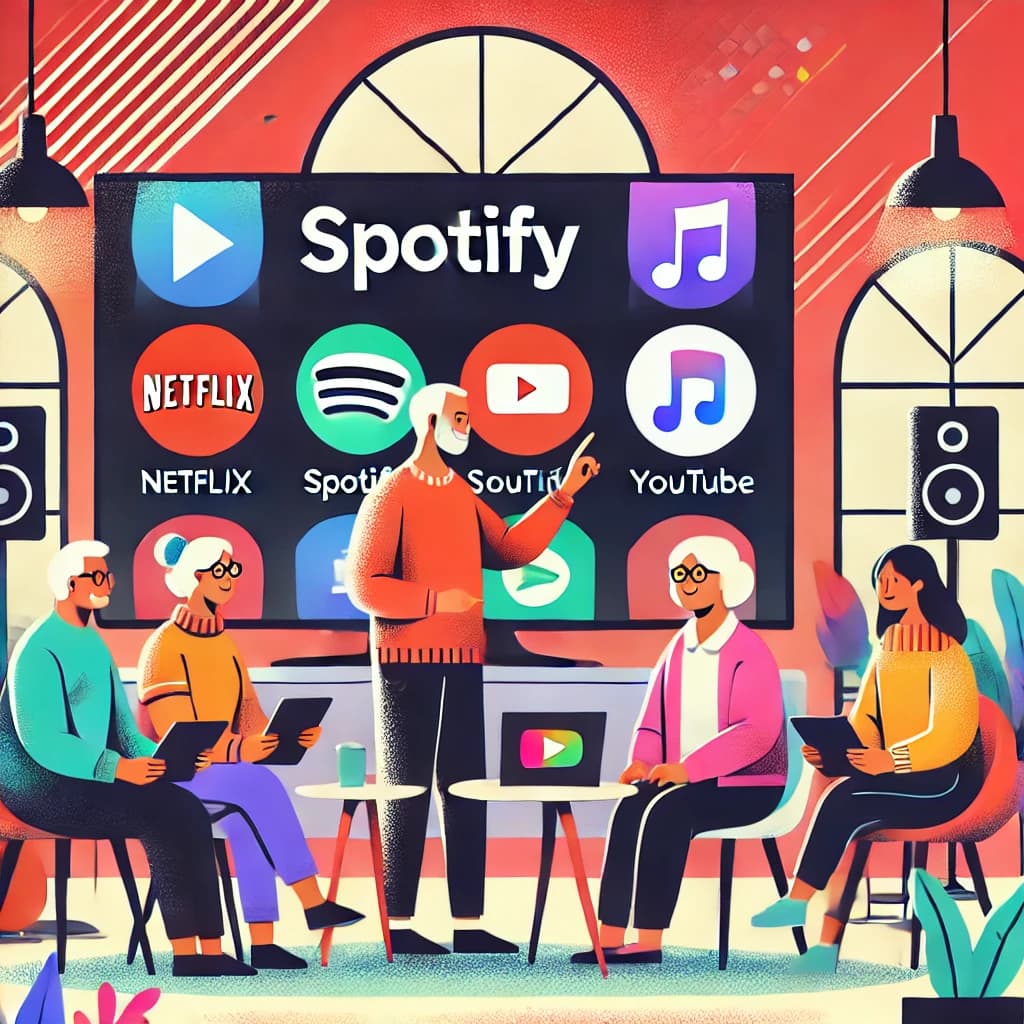 Streaming-Dienste nutzen (Filme und Musik)