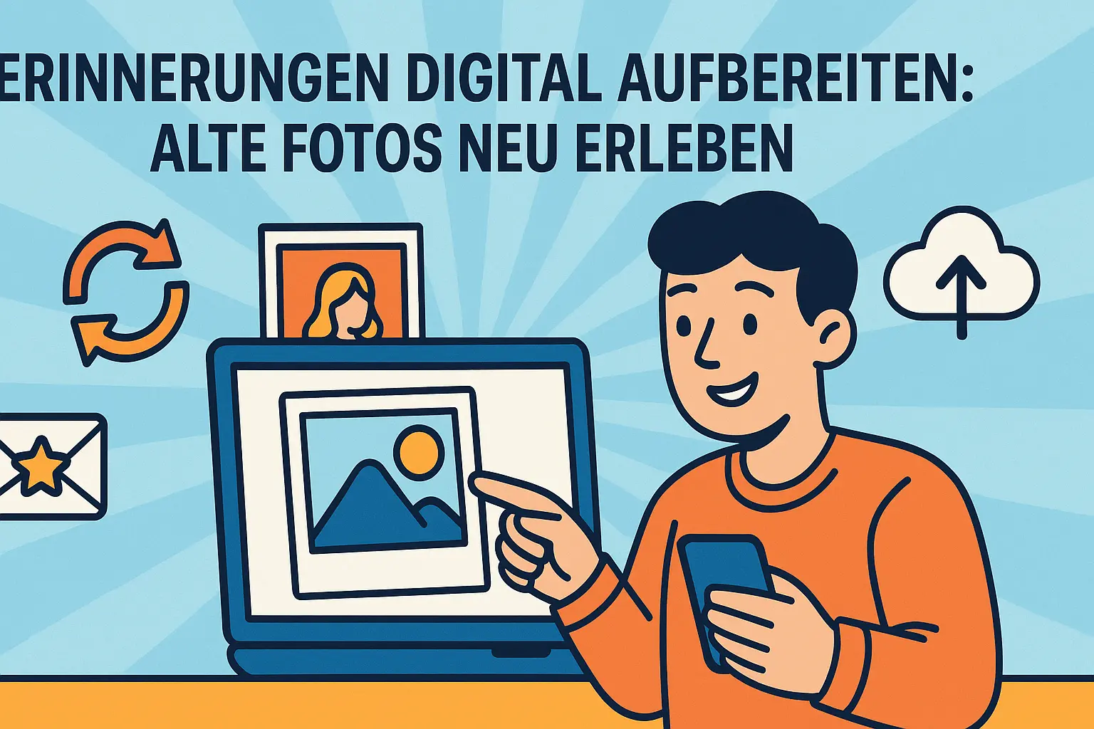 Erinnerungen digital aufbereiten: Alte Fotos neu erleben