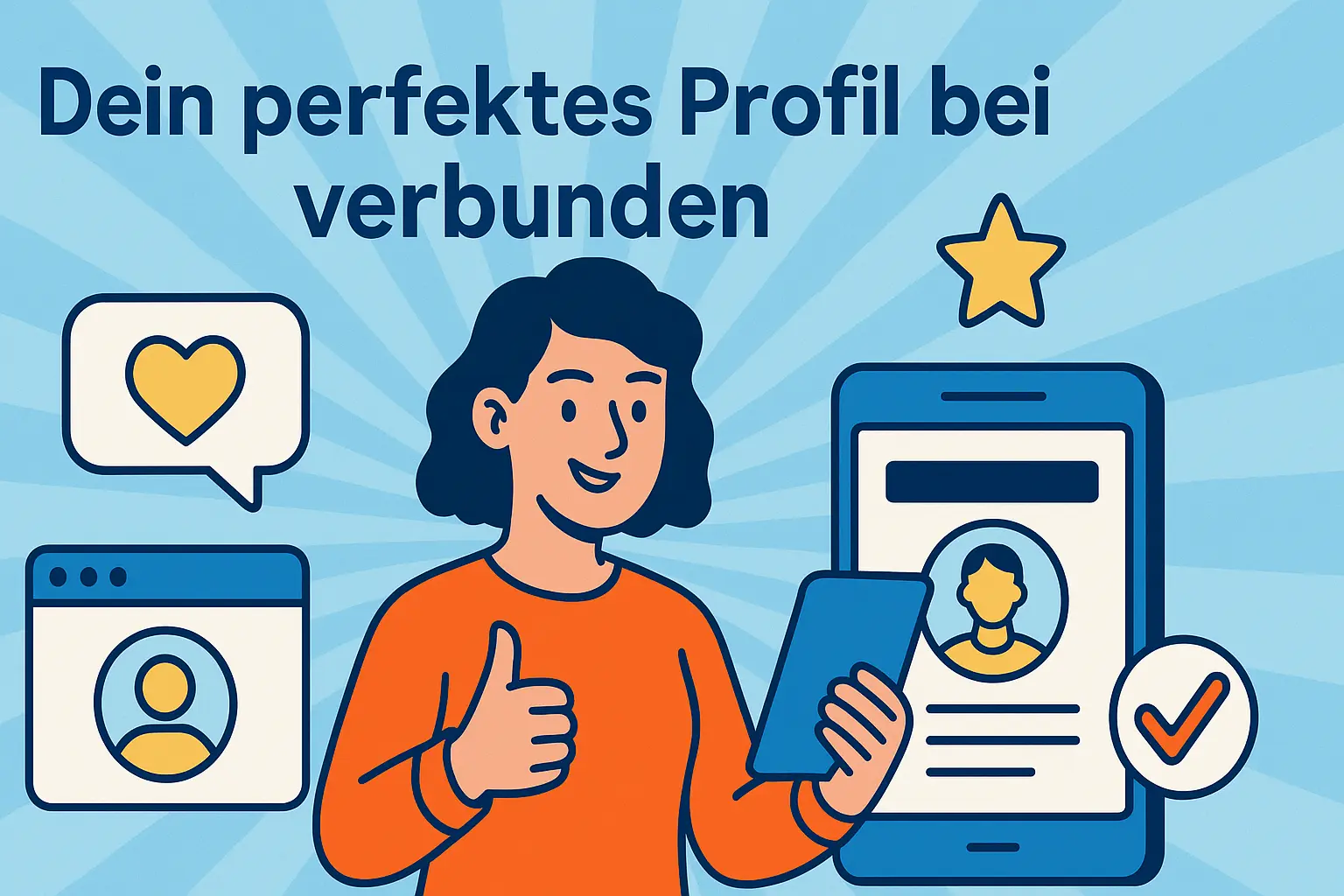 Dein perfektes Profil bei verbunden