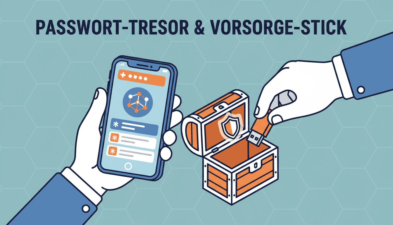 Digitaler Nachlass vertieft — Passwort-Tresor und Vorsorge-Stick