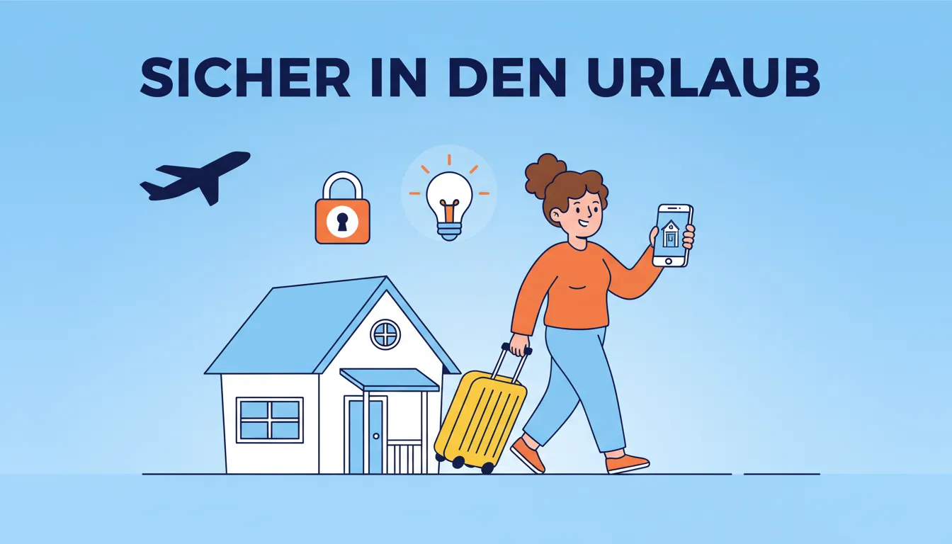 Sicher im Urlaub — Dein Zuhause schützen während du weg bist