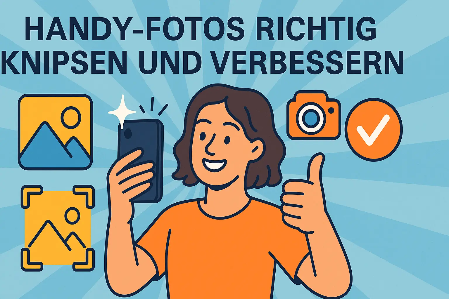 Handy-Fotos richtig knipsen und verbessern