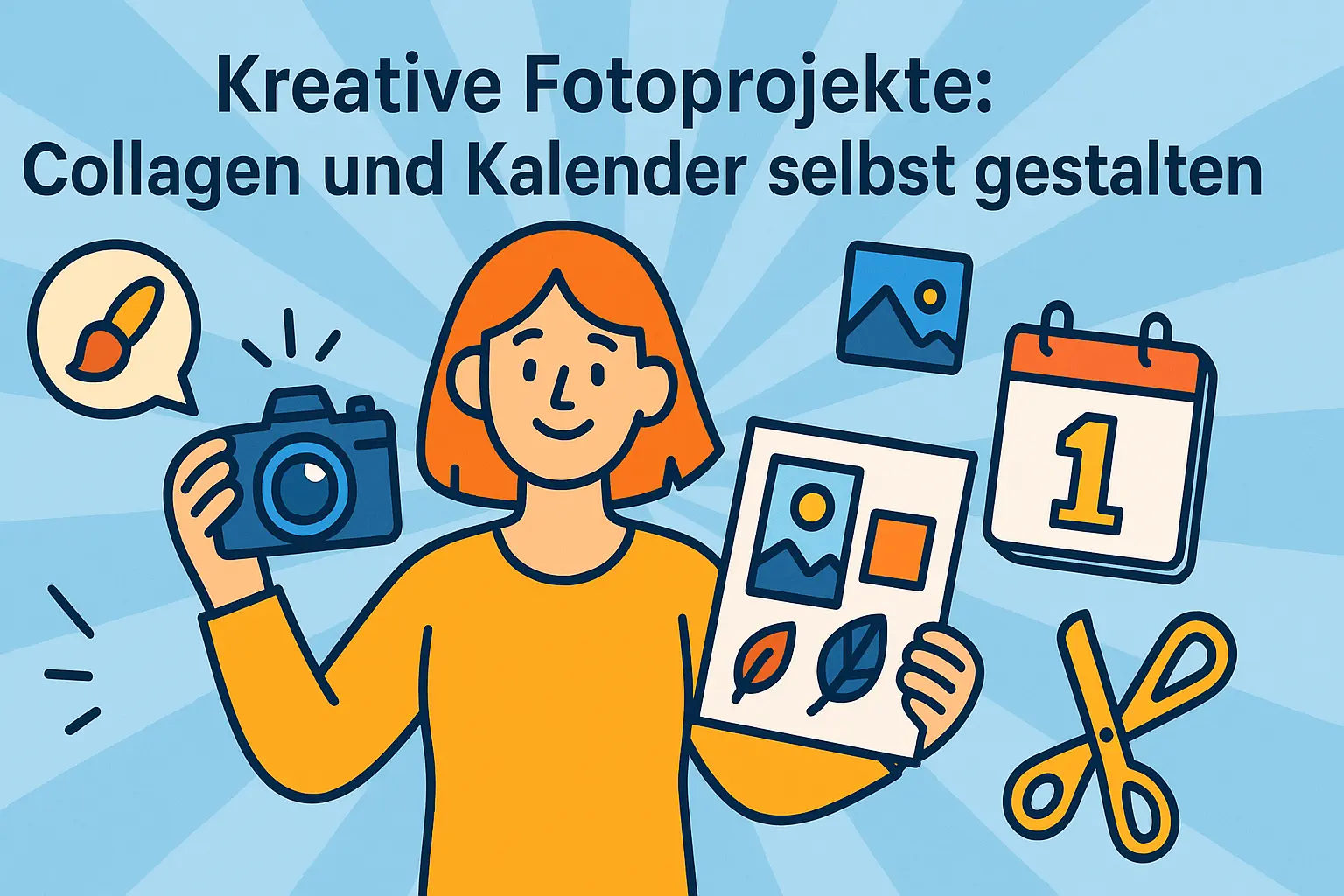 Kreative Fotoprojekte: Collagen und Kalender selbst gestalten