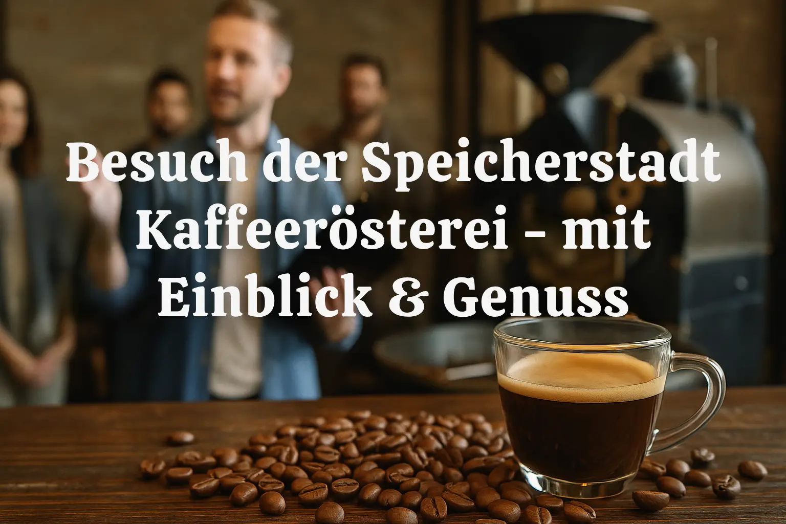 Besuch der Speicherstadt Kaffeerösterei - mit Einblick & Genuss