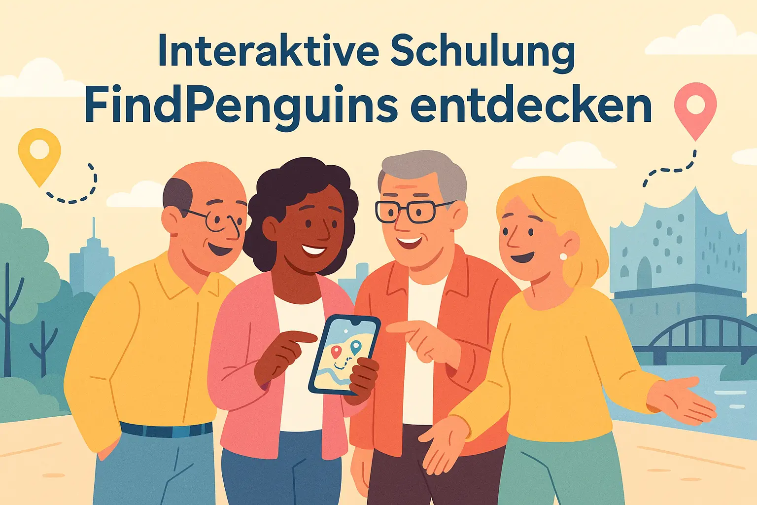 FindPenguins entdecken – Hamburg erleben & Erinnerungen festhalten