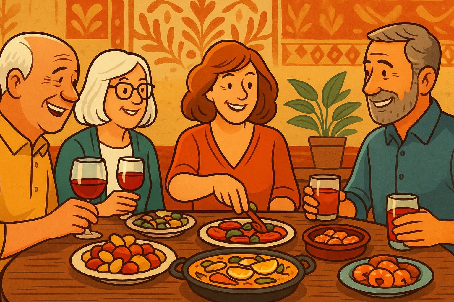 Tapas & Gespräche im Rossio – Ein Abend voller Genuss und Verbindung